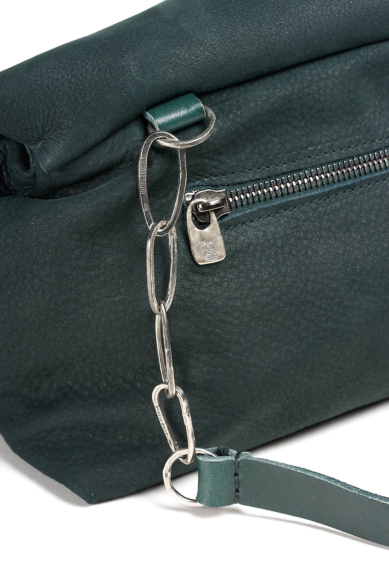 daniele basta leather and silver bags - DETAIL